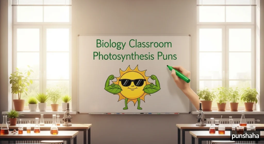 Biology Classroom Photosynthesis Puns
