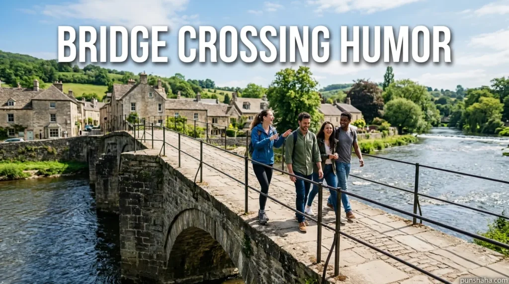 Bridge Crossing Humor