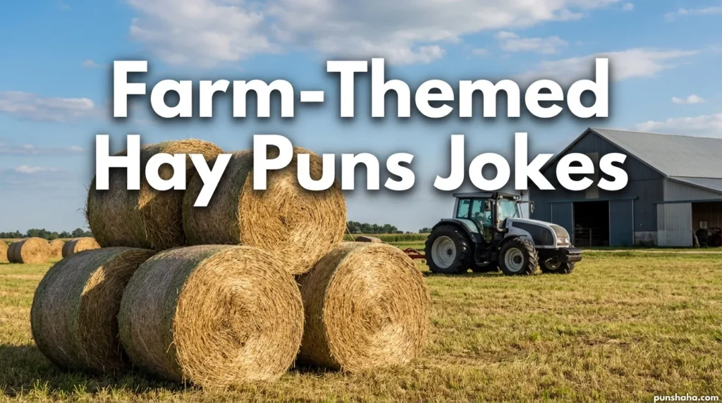 Farm-Themed Hay Puns Jokes