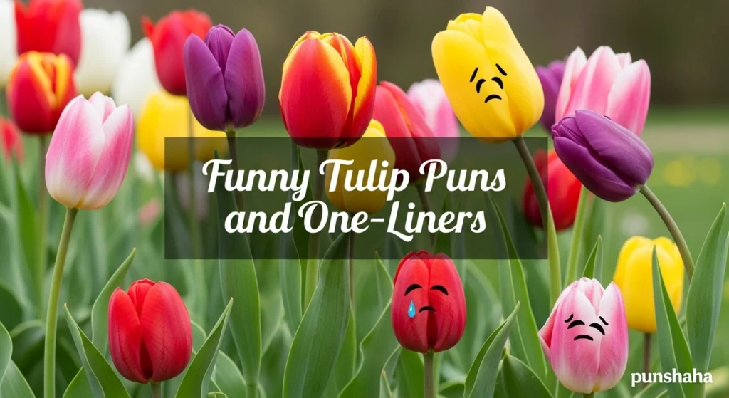 Funny Tulip Puns and One-Liners