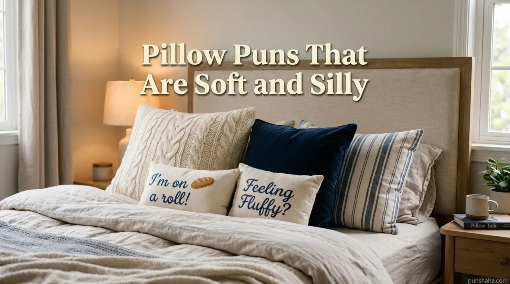 Pillow Puns That Are Soft and Silly