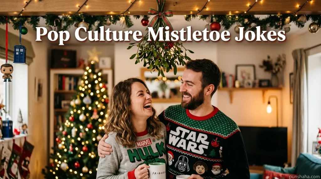 Pop Culture Mistletoe Jokes