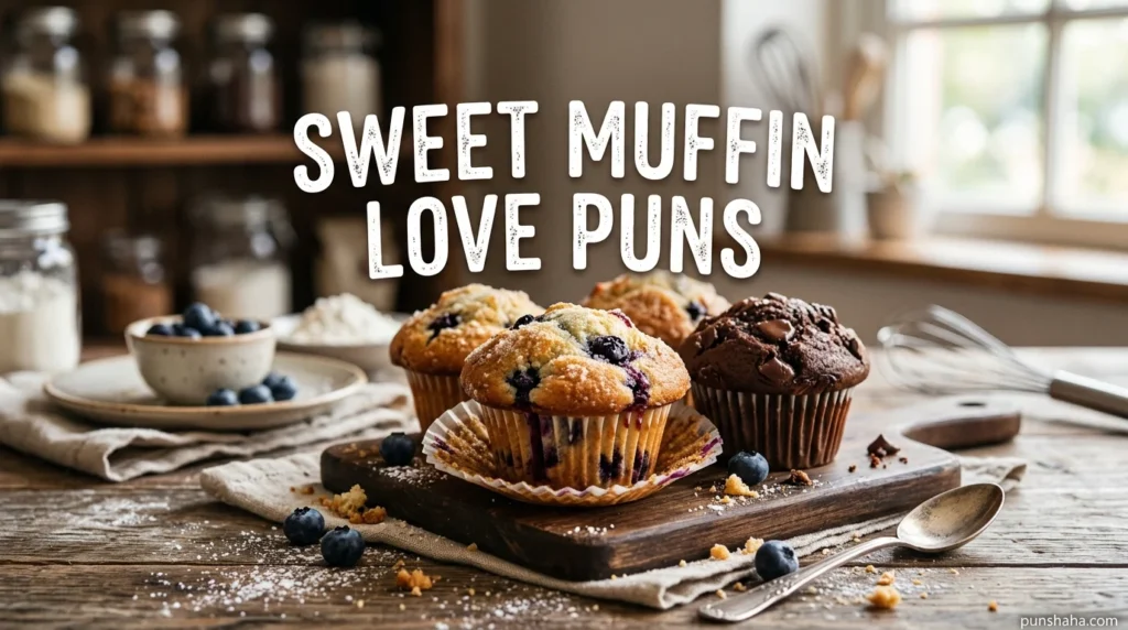 Sweet Muffin Love Puns