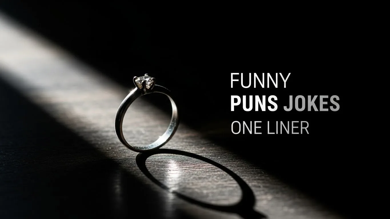 Funny Ring Puns Jokes One Liner - Puns HaHa