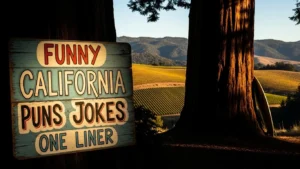 Funny California Puns Jokes One Liner
