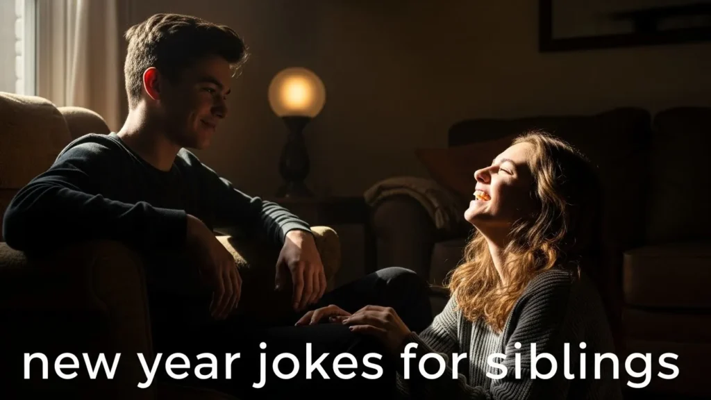 New Year Jokes for Siblings