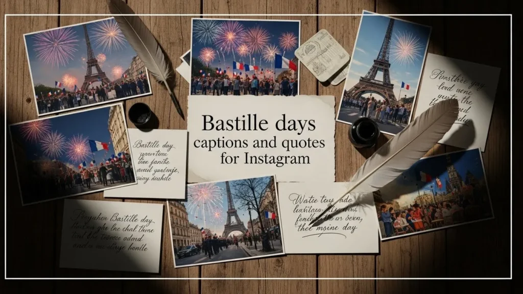 Bastille days captions and uotes for instagram