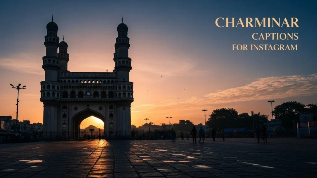 Charminar captions for instagram