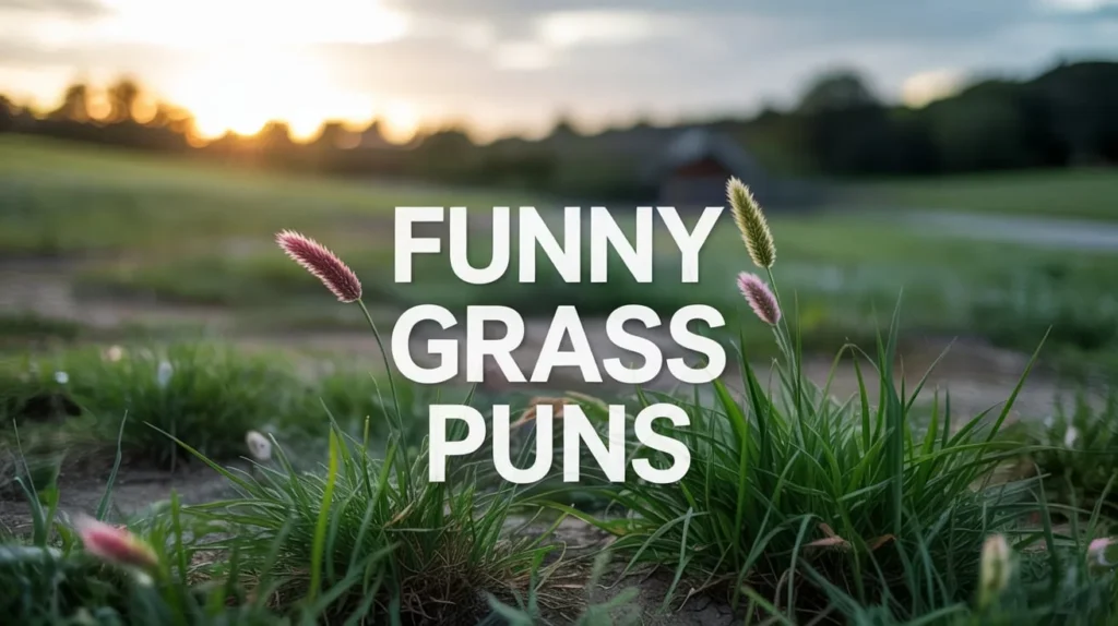 Funny Grass Puns