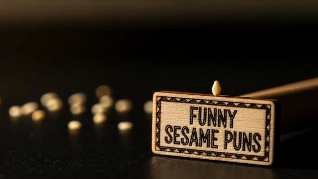 Funny Sesame Puns