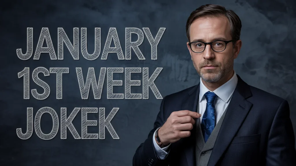 January 1st week jokes