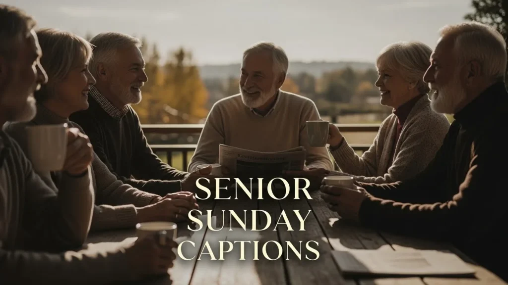 Senior Sunday Captions