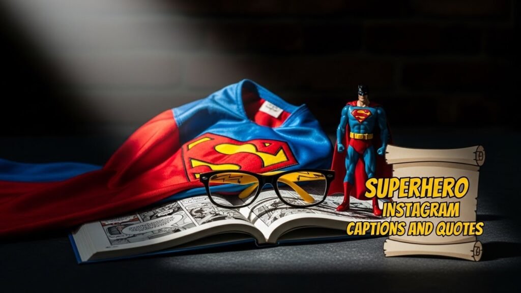 Superhero Instagram Captions and Quotes