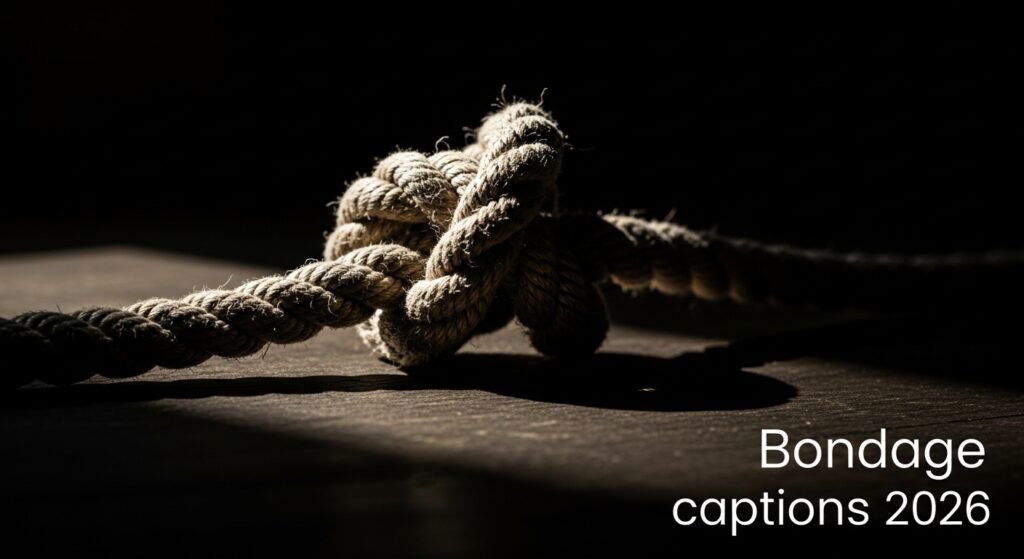 Bondage captions