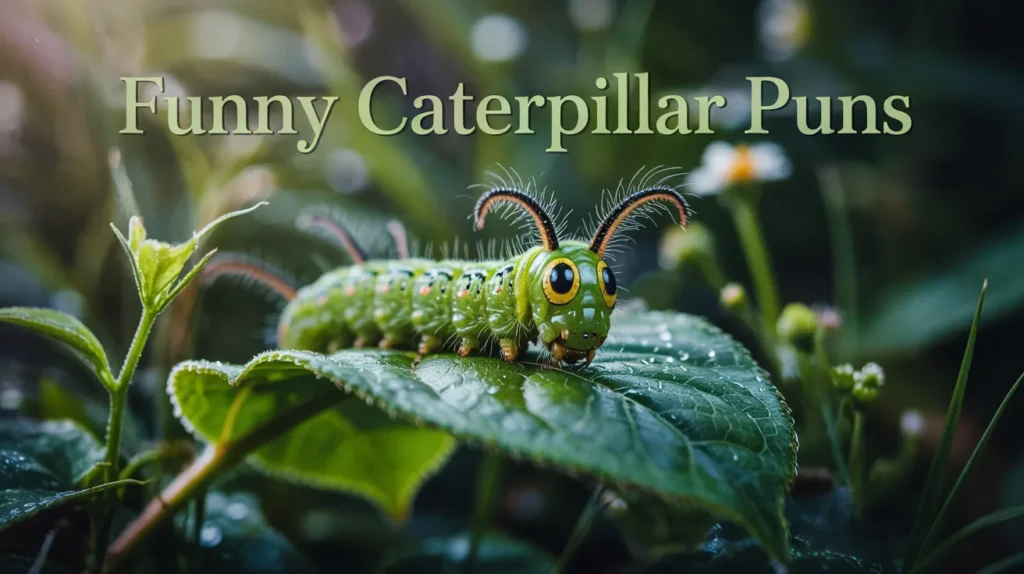 Funny Caterpillar Puns 