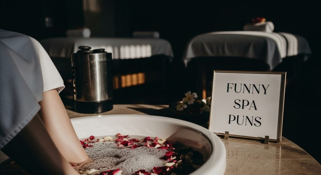 Funny Spa Puns