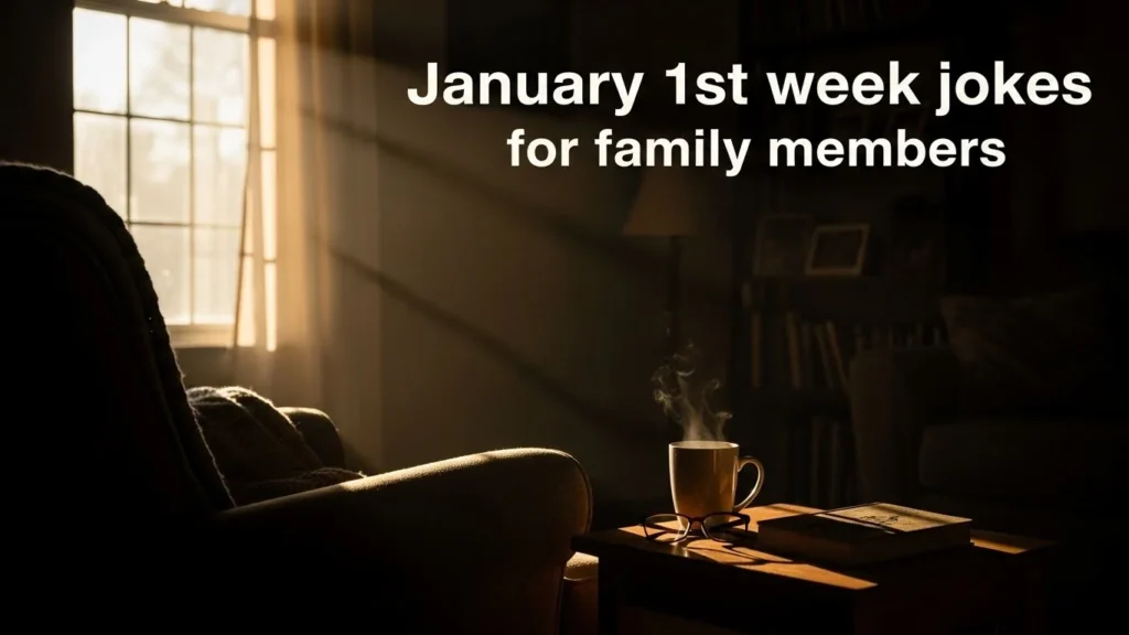 January 1st Week Jokes for Family Members