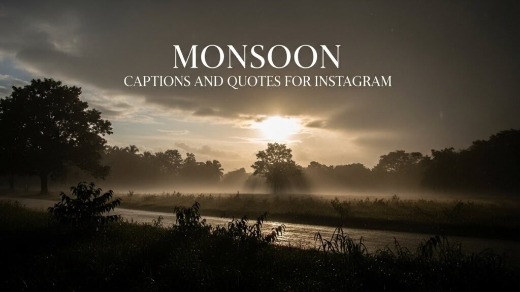 Moonsoon Captions and Quotes for Instagram