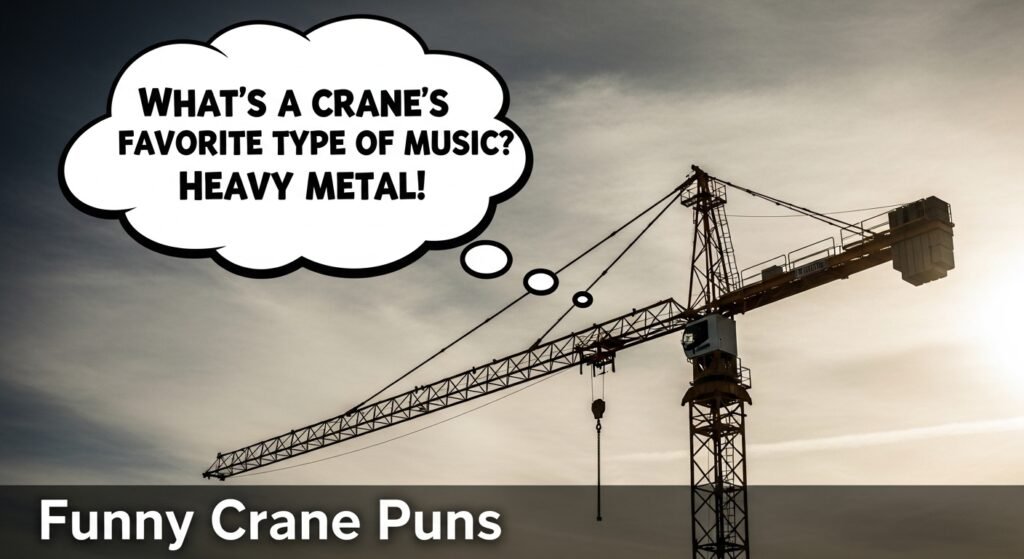 Funny Crane Puns