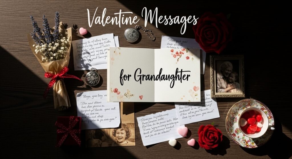 Valentine Messages for Granddaughter