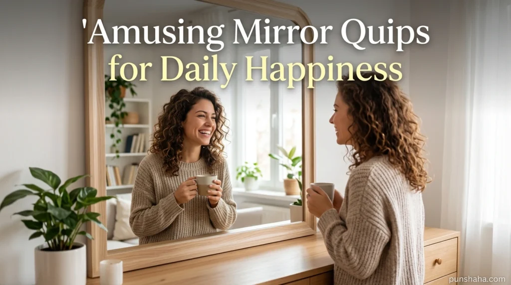 Amusing Mirror Quips for Daily Happiness