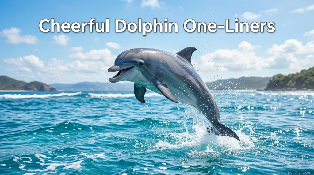 Cheerful Dolphin One-Liners