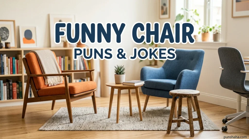 Funny Chair Puns Jokes