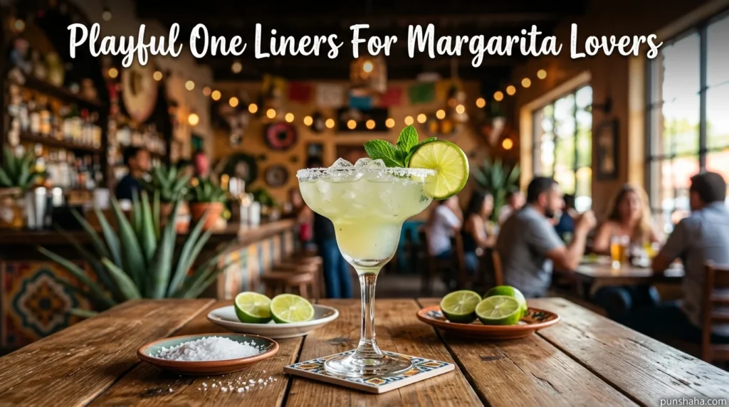 Playful One Liners For Margarita Lovers