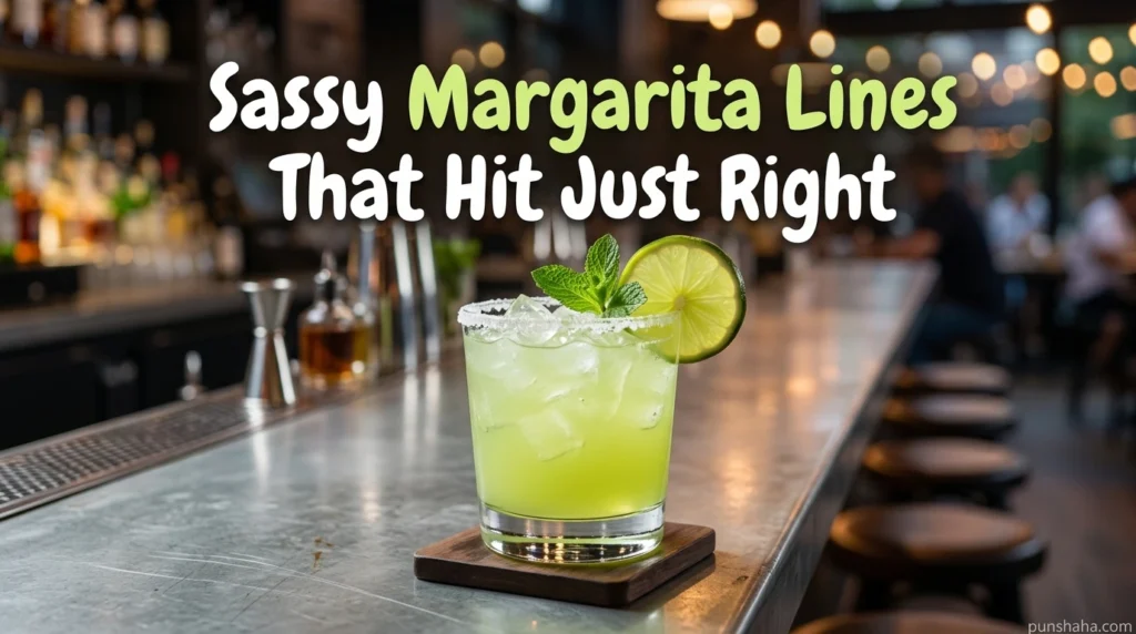 Sassy Margarita Lines That Hit Just Right