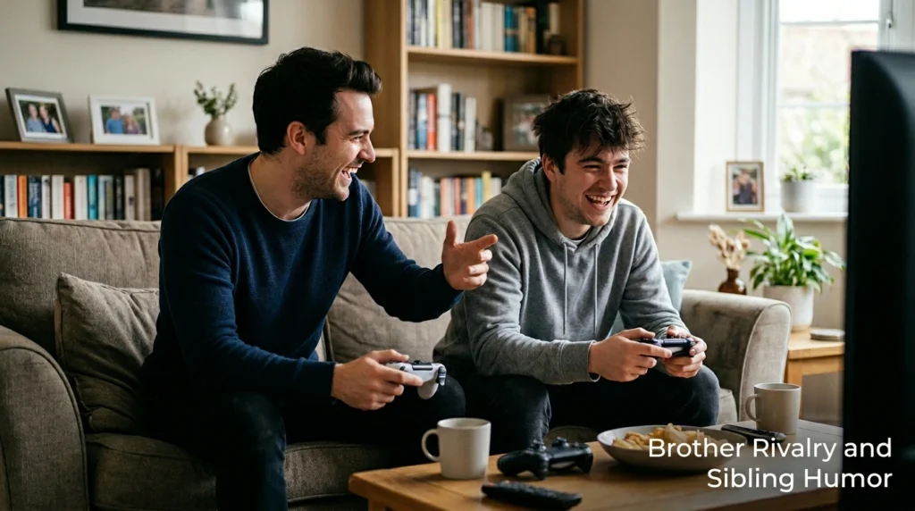 Brother Rivalry and Sibling Humor
