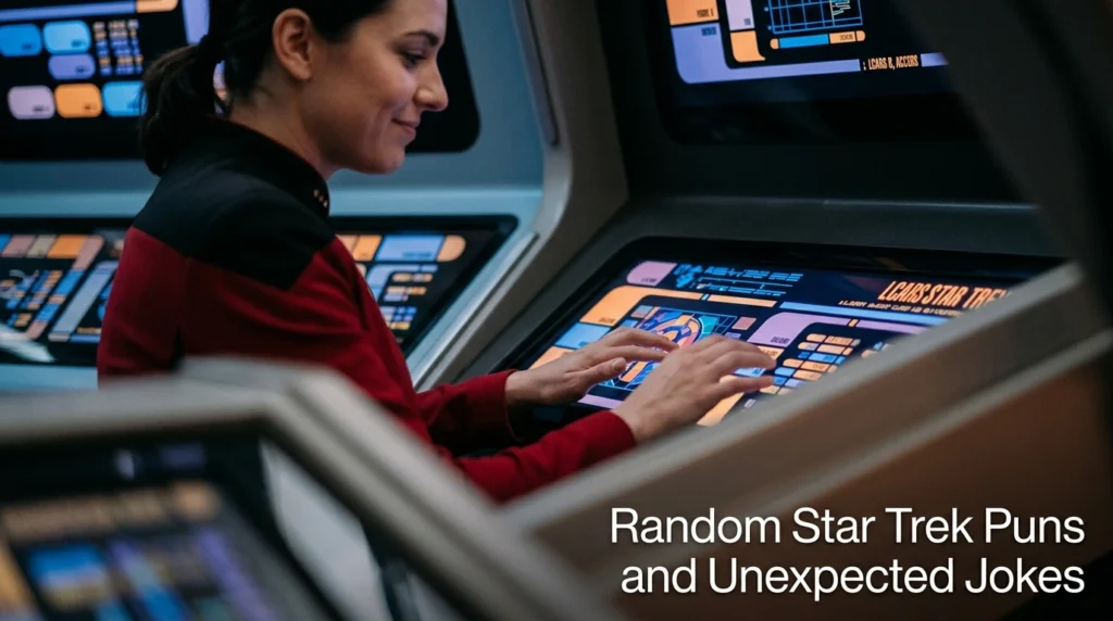 Random Star Trek Puns and Unexpected Jokes