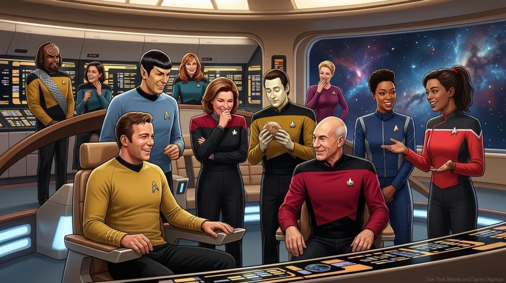 Star Trek Movie and Series Humor